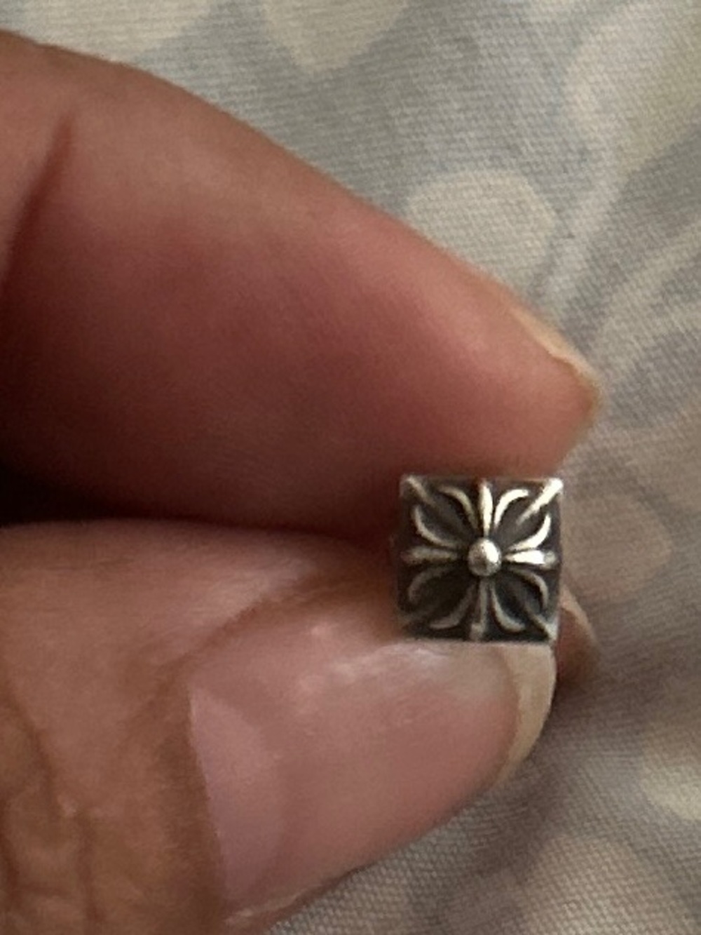 Authentic CHROME HEARTS single earring